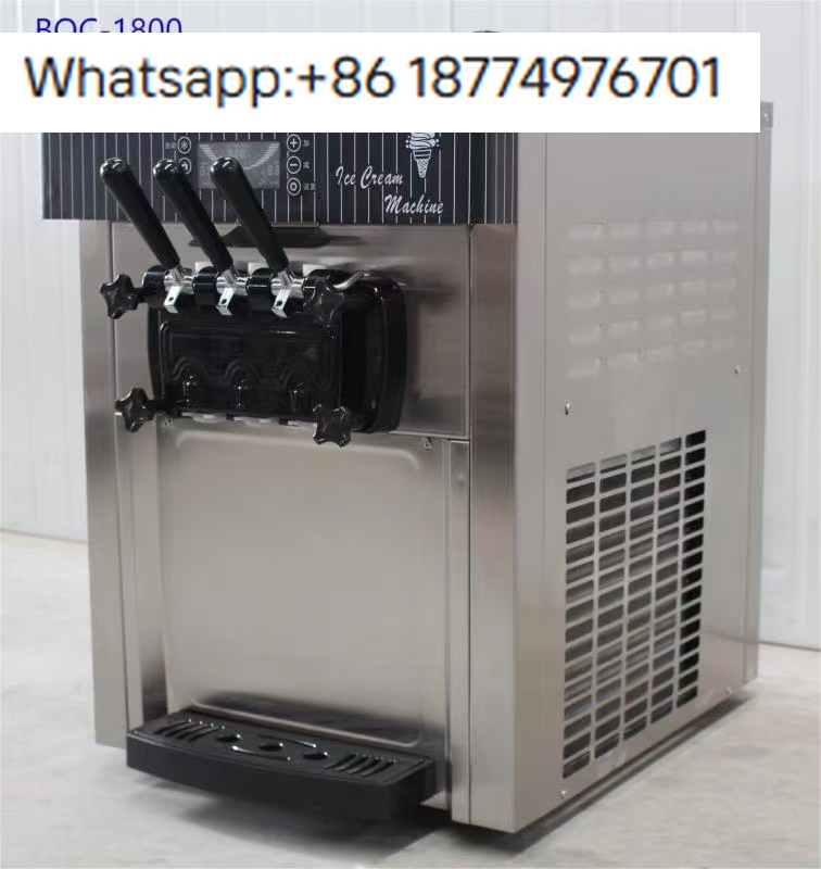 Commercial Ice Maker - Machine à crème glacée 20-28L/h, 3