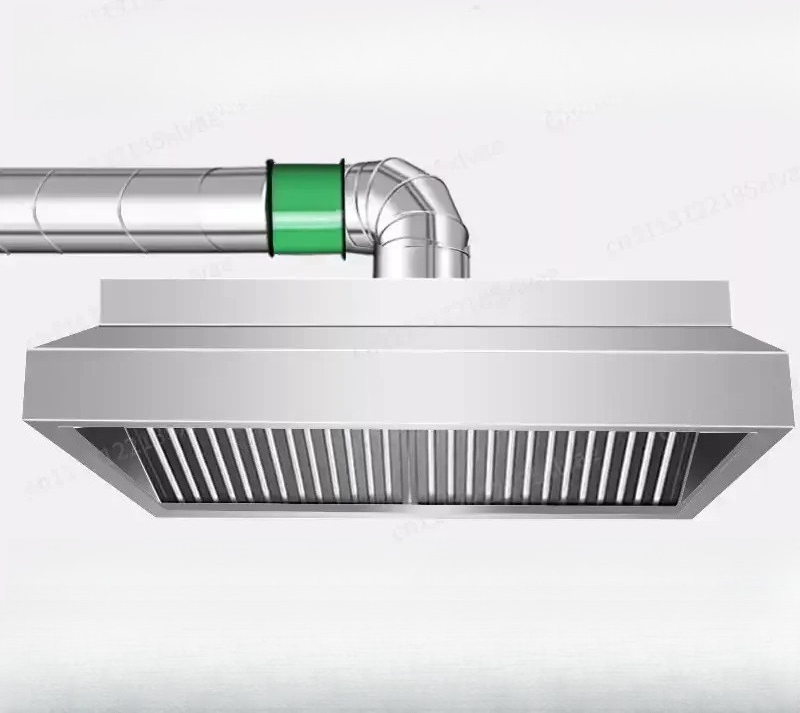 Commercial Kitchen Range Hood - Hotte aspirante en acier inoxydable épaissi,
