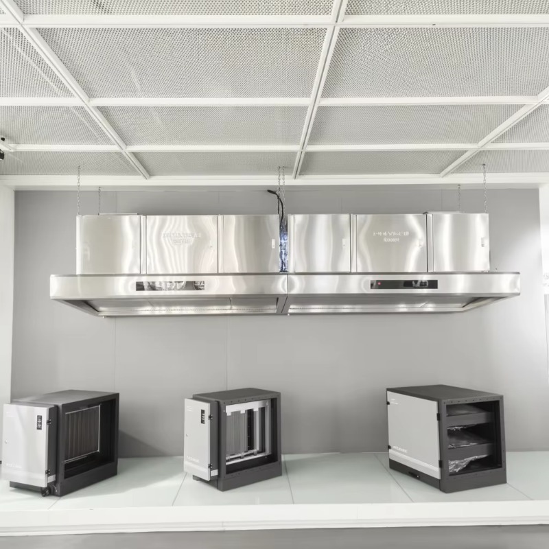 Commercial Kitchen Range Hood - Hotte de cuisine professionnelle personnalisable en