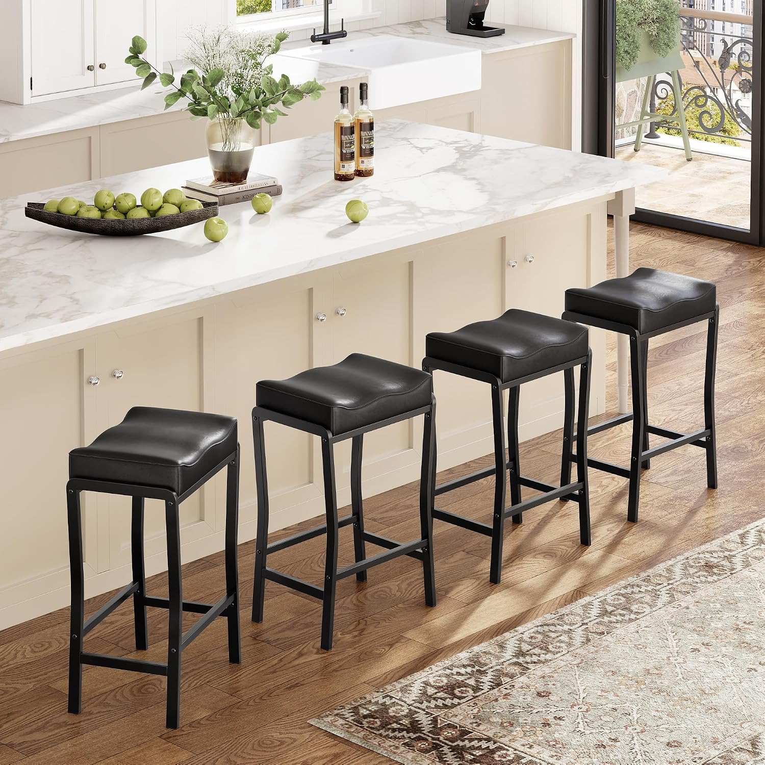 Commercial Kitchen Island - Ensemble de tabourets de bar à