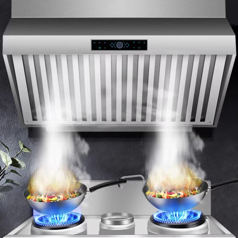 Commercial Kitchen Range Hood - Hotte de cuisine professionnelle en acier