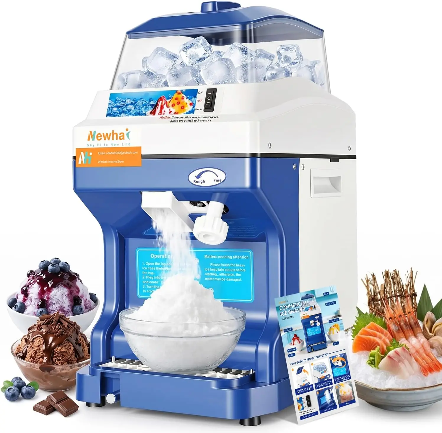 Broyeur de glace commercial, m - Commercial Ice Maker avis et prix