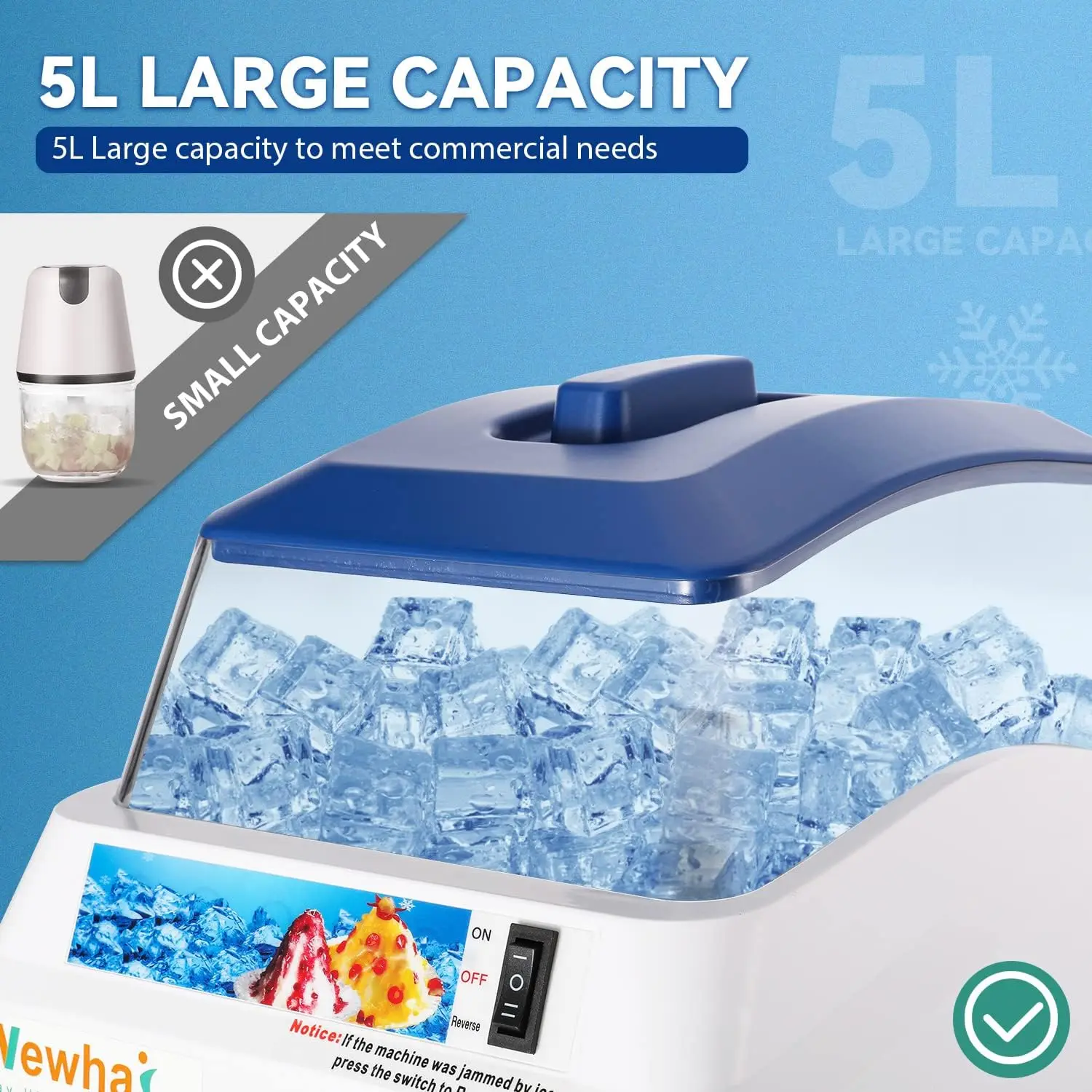 Broyeur de glace commercial, m - Commercial Ice Maker avis et prix