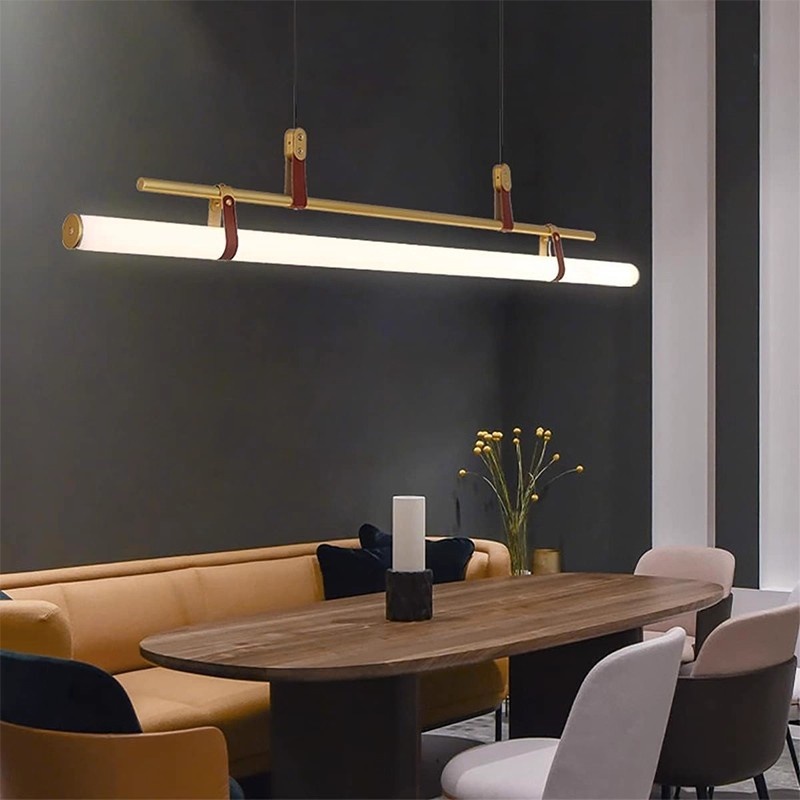 Lampe suspendue LED longue et  - Commercial Kitchen Island avis et prix