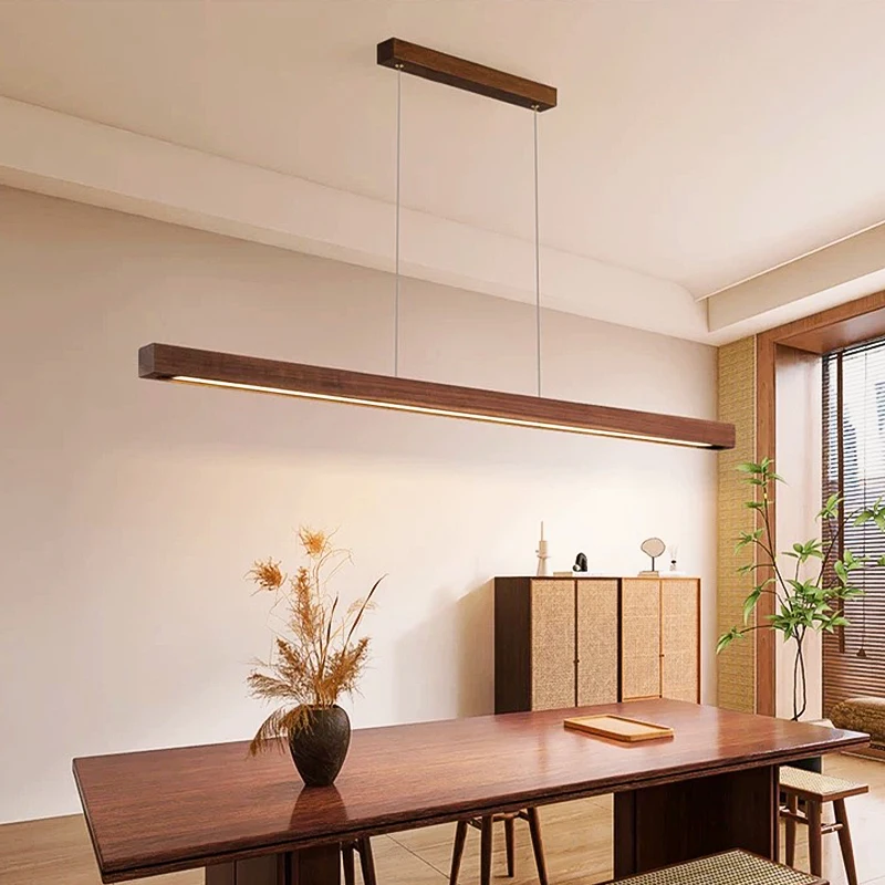 Luminaire suspendu LED en bois - Commercial Kitchen Island avis et prix