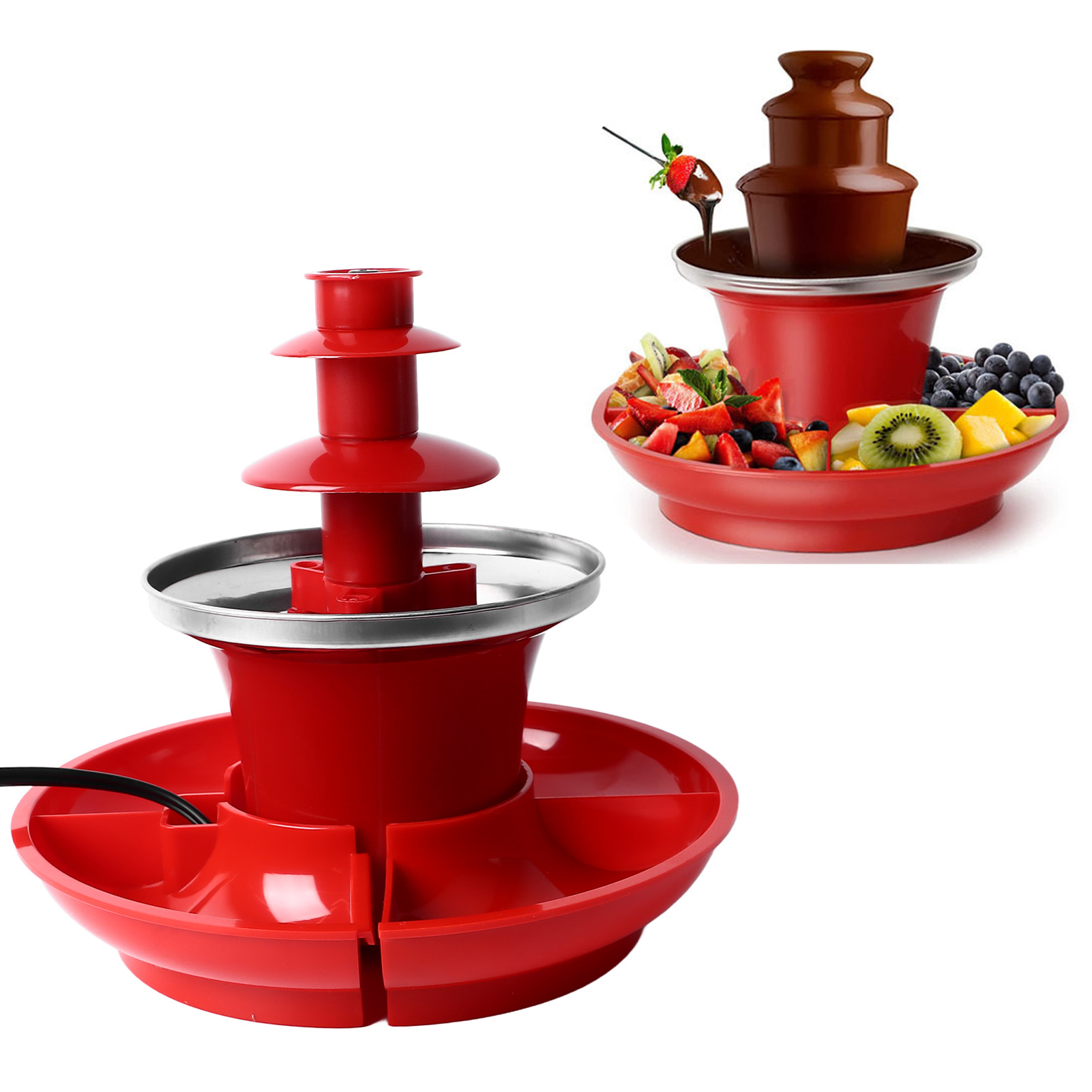 Fontaine à chocolat à 3 niveau - Chocolate Fountain Commercial avis et prix