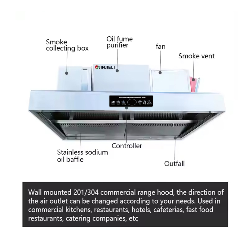 Hotte de cuisine intelligente  - Commercial Kitchen Range Hood avis et prix