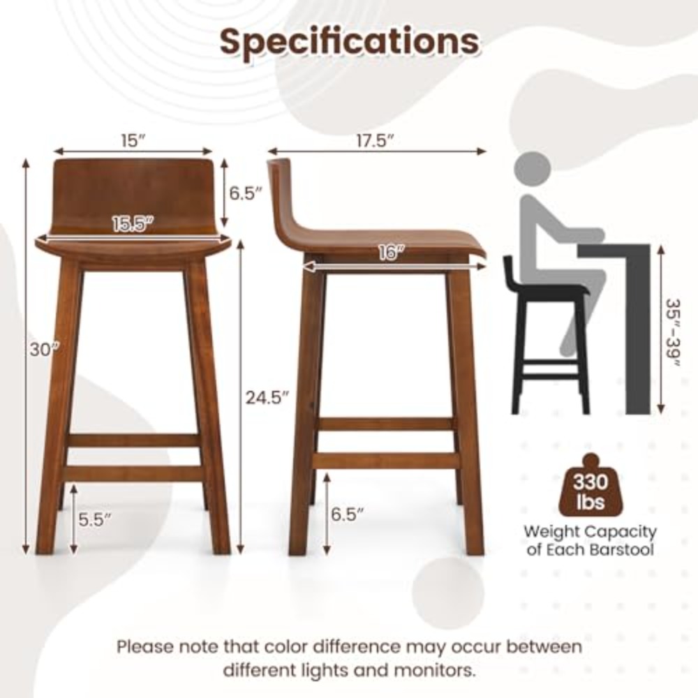 Ensemble de 2 tabourets de bar - Commercial Kitchen Island avis et prix