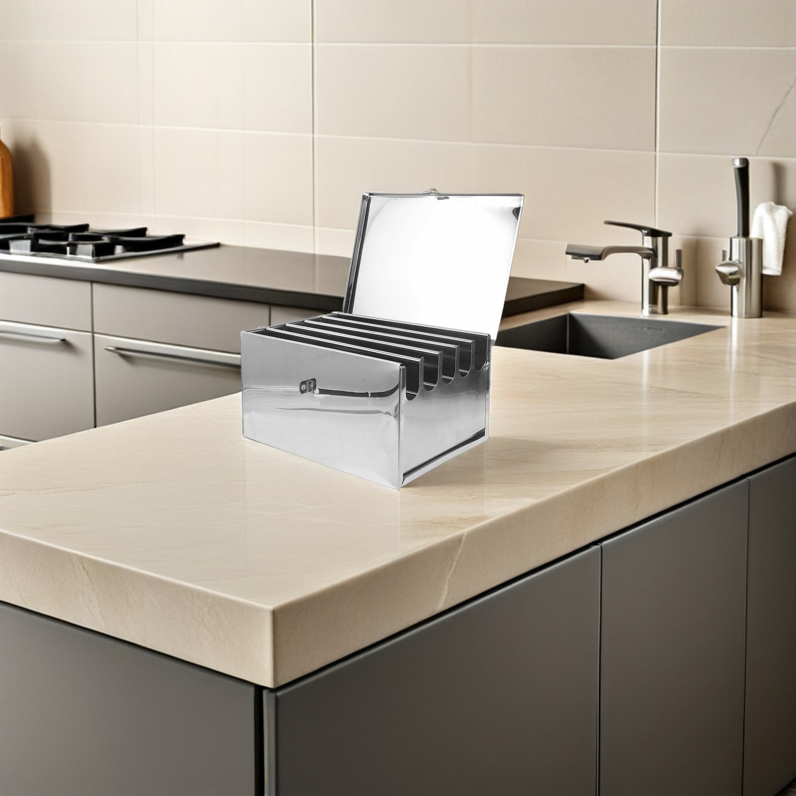 Support de couteaux de cuisine - Commercial Kitchen Knife Safety avis et prix