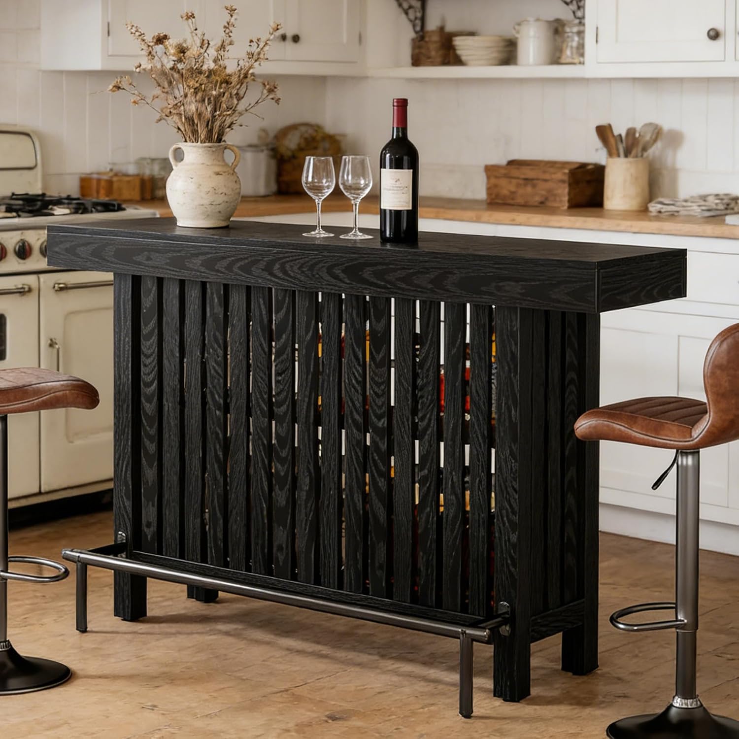 Table de bar avec repose-pieds - Commercial Kitchen Island avis et prix