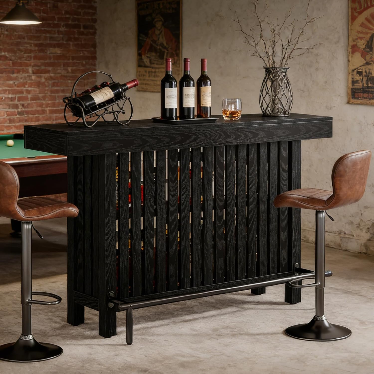 Table de bar avec repose-pieds - Commercial Kitchen Island avis et prix