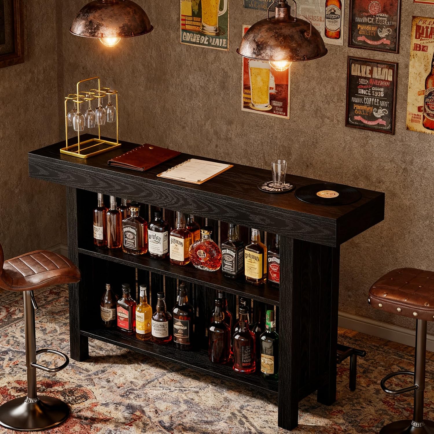 Table de bar avec repose-pieds - Commercial Kitchen Island avis et prix