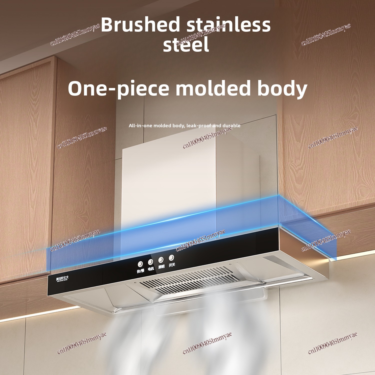 Hotte de cuisine à grande aspi - Commercial Kitchen Range Hood avis et prix