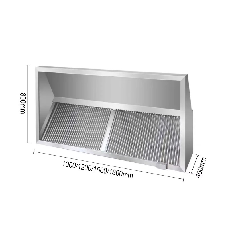 Hotte de cuisine commerciale e - Commercial Kitchen Range Hood avis et prix